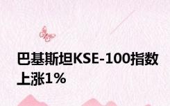 巴基斯坦KSE-100指数上涨1%