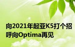 向2021年起亚K5打个招呼向Optima再见