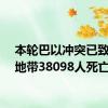 本轮巴以冲突已致加沙地带38098人死亡