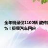 全年销量仅1100辆 被传裁员30%！极星汽车回应