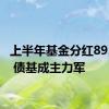 上半年基金分红892亿元 债基成主力军