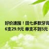 好价速囤！田七多款牙膏狂促：6支29.9元 单支不到5元