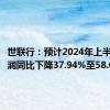 世联行：预计2024年上半年净利润同比下降37.94%至58.63%