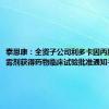 泰恩康：全资子公司利多卡因丙胺卡因气雾剂获得药物临床试验批准通知书