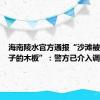 海南陵水官方通报“沙滩被埋带钉子的木板”：警方已介入调查