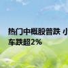 热门中概股普跌 小鹏汽车跌超2%