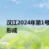 汉江2024年第1号洪水形成