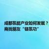 成都氢能产业如何发展？以会招商找朋友“链氢功”