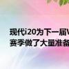 现代i20为下一届WRC赛季做了大量准备