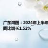 广东鸿图：2024年上半年净利润同比增长1.52%