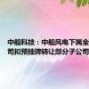 中船科技：中船风电下属全资子公司拟预挂牌转让部分子公司股权