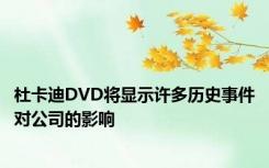 杜卡迪DVD将显示许多历史事件对公司的影响