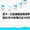 重卡：以旧换新政策或带动销量增长2024年预计达100万台