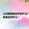 小沈阳的真名字叫什么?（小沈阳真名叫什么）