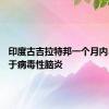 印度古吉拉特邦一个月内56人死于病毒性脑炎