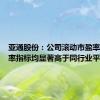 亚通股份：公司滚动市盈率和市净率指标均显著高于同行业平均水平