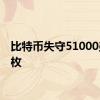 比特币失守51000美元/枚