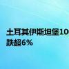 土耳其伊斯坦堡100指数跌超6%