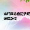 光纤概念盘初活跃 汇源通信涨停