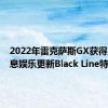 2022年雷克萨斯GX获得重大信息娱乐更新Black Line特别版