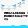 呼吸道传染病监测数据：新型冠状病毒等呼吸道感染处于常态波动区间内