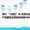 预计“十四五”末 北京亦庄新城生产性服务业营收将突破3000亿元