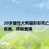 20岁雄性大熊猫彤彤死亡：突发疾病、呼吸衰竭