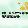 机构：2024年二季度平板电脑市场实现两位数增长