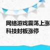 网络游戏震荡上涨 惠程科技封板涨停