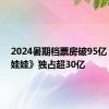 2024暑期档票房破95亿：《抓娃娃》独占超30亿