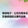 联创电子：公司为蔚来乐道车载影像模组的主要供应商