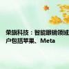 荣旗科技：智能眼镜领域主要客户包括苹果、Meta