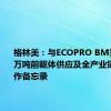 格林美：与ECOPRO BM签署26.5万吨前驱体供应及全产业链战略合作备忘录