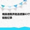 梅赛德斯奔驰连续第63个月创下销售纪录