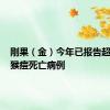 刚果（金）今年已报告超570例猴痘死亡病例