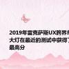 2019年雷克萨斯UX跨界车的更新大灯在最近的测试中获得了IIHS的最高分