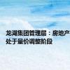 龙湖集团管理层：房地产市场仍处于量价调整阶段