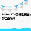 Redmi K20的新泄漏渲染显示后部全面展开