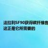 法拉利SF90获得碳纤维售后处理这正是它所需要的