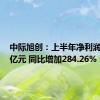 中际旭创：上半年净利润23.58亿元 同比增加284.26%