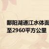 鄱阳湖通江水体面积缩至2960平方公里