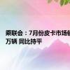 乘联会：7月份皮卡市场销售3.9万辆 同比持平