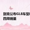 别克公布GL8车型8月第四周销量