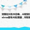 财联社8月28日电，AI初创公司Cerebras发布AI处理器，对标英伟达。