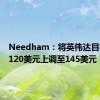 Needham：将英伟达目标价从120美元上调至145美元