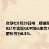 财联社8月29日电，穆迪预计印度2024年实际GDP增长率为7.2%，此前预测为6.8%。