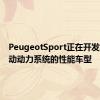 PeugeotSport正在开发具有电动动力系统的性能车型