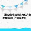 《推动北斗规模应用和产业高质量发展倡议》在重庆发布