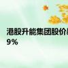 港股升能集团股价暴跌99%