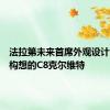 法拉第未来首席外观设计师重新构想的C8克尔维特